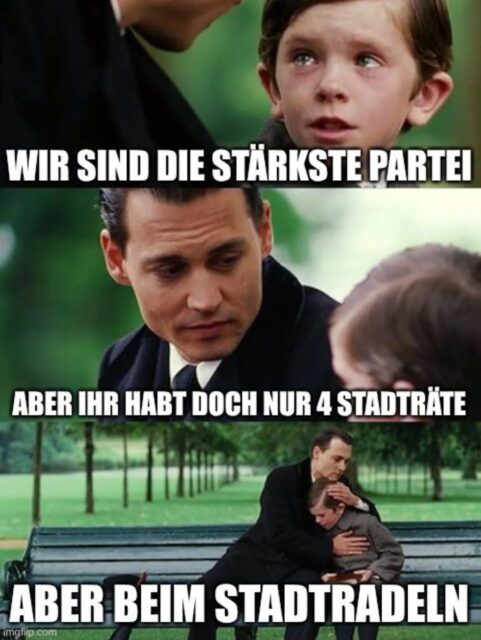 BALD UNTER DEN TOP 10?!😎
Komm in unser Stadtradeln-Team #grünbewegt und hilf uns, es erstmals unter die zehn ersten Erfurter Teams zu schaffen! 🚀
Wir radeln für sichere Radwege, konsequente klimafreundliche Verkehrspolitik und natürlich für den Spaß!
Einfach bei stadtradeln.de registrieren, im Team #grünbewegt anmelden und losradeln.
Die Aktion geht noch bis zum 7. September. #Stadtradeln
