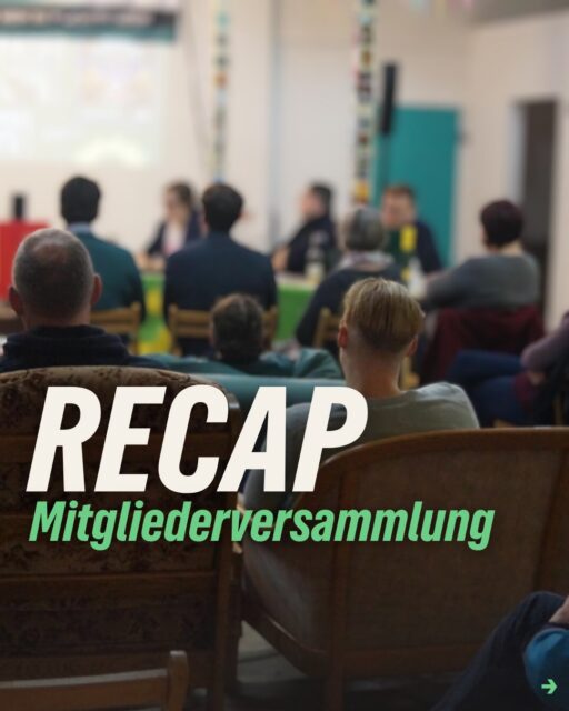 Danke an alle, die bei unserer Mitgliederversammlung dabei waren und mitgestaltet haben!💚
Auf Tagesordnung stand nicht nur die Wahl des Vorstands, sondern auch verschiedene Berichte. 
Danke an @jasperrobeck für sein Quiz🧐und dem Bericht aus dem Stadtrat.🏛️
Wir freuen uns auf die kommende Amtszeit!

#vorstand #vorstandswahl #mitgliederversammlung #grüneerfurt #erfurt
