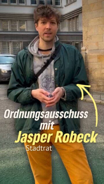 Letzen Montag war Ordnungsausschus. 
@jasperrobeck …

#erfurt #grüneerfurt #stadtrat #ausschuss #stadtraterfurt