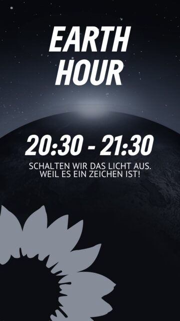 Für eine Stunde wird es dunkel – für eine Zukunft voller Licht. 🌎✨

Mach mit bei der #earthhour und setze heute ein Zeichen für unseren Planeten. 20:30 Uhr schalten wir die gemeinsam die Lichter aus.

#erfurt #turnlightsoff2saveearth #grüneerfurt #earthhour2026